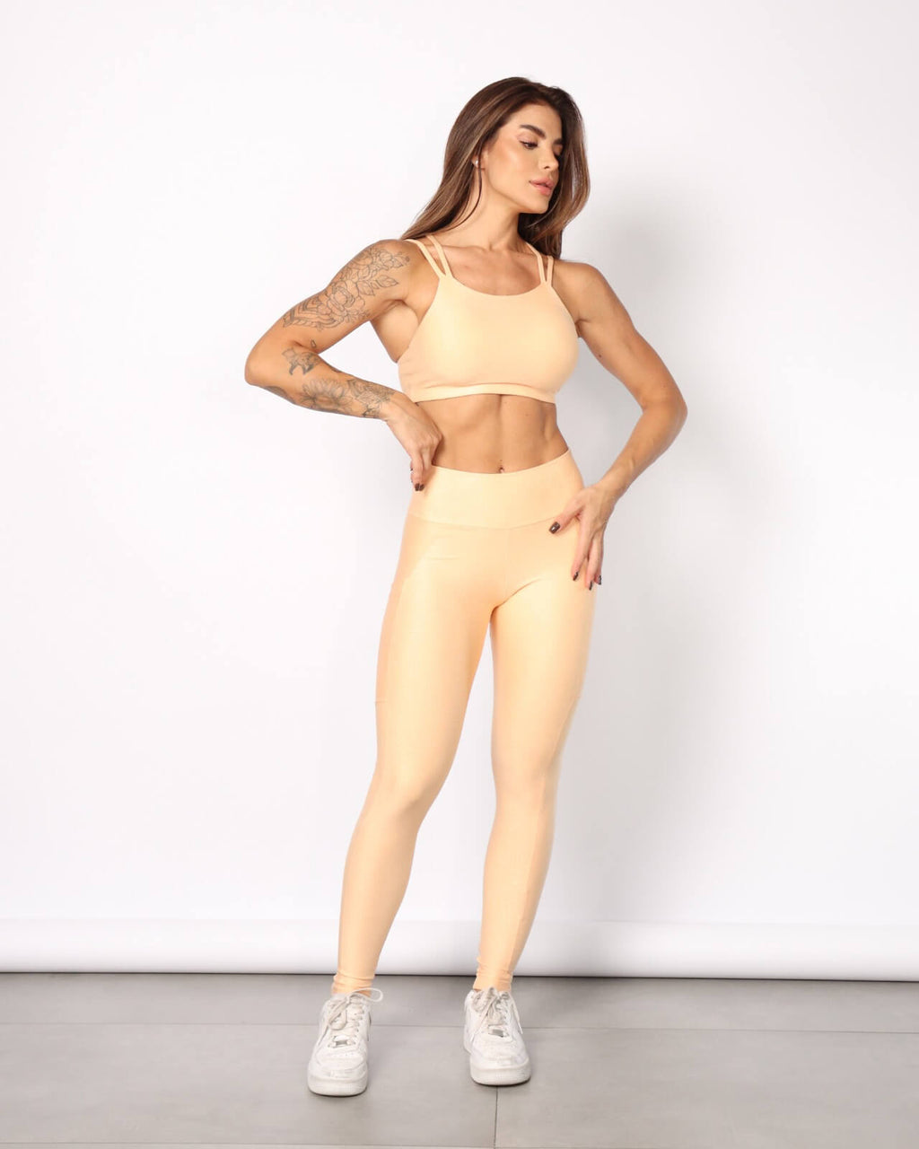 Completo Peach Vita Alta- con Top