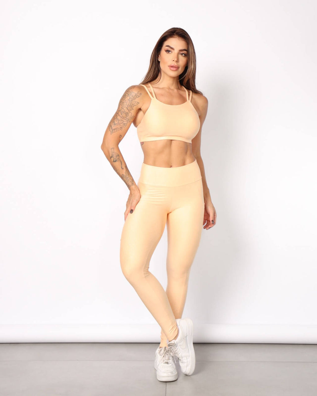 Completo Peach Vita Alta- con Top