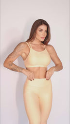 Completo Peach Vita Alta- con Top