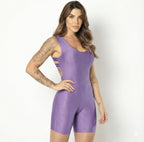 tua viola corta con pattern floreale ideale per la palestra